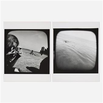 Two works from the Beach series - Charles Taube