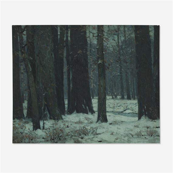 Winter Woods by John Fabian Carlson
