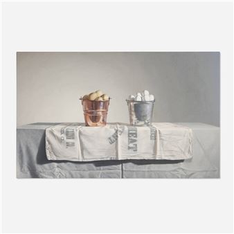 Tin and Copper Buckets - James B. Moore