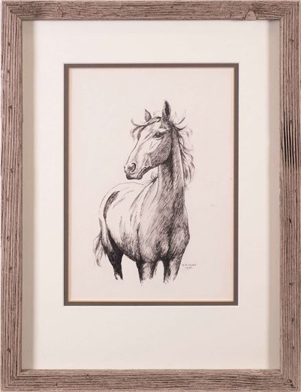 Untitled, Horse; 1926 by Roland Gissing, 1926