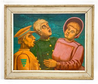 MODERNIST O/C OF SALVATION ARMY BAND C. 1942 - Baron