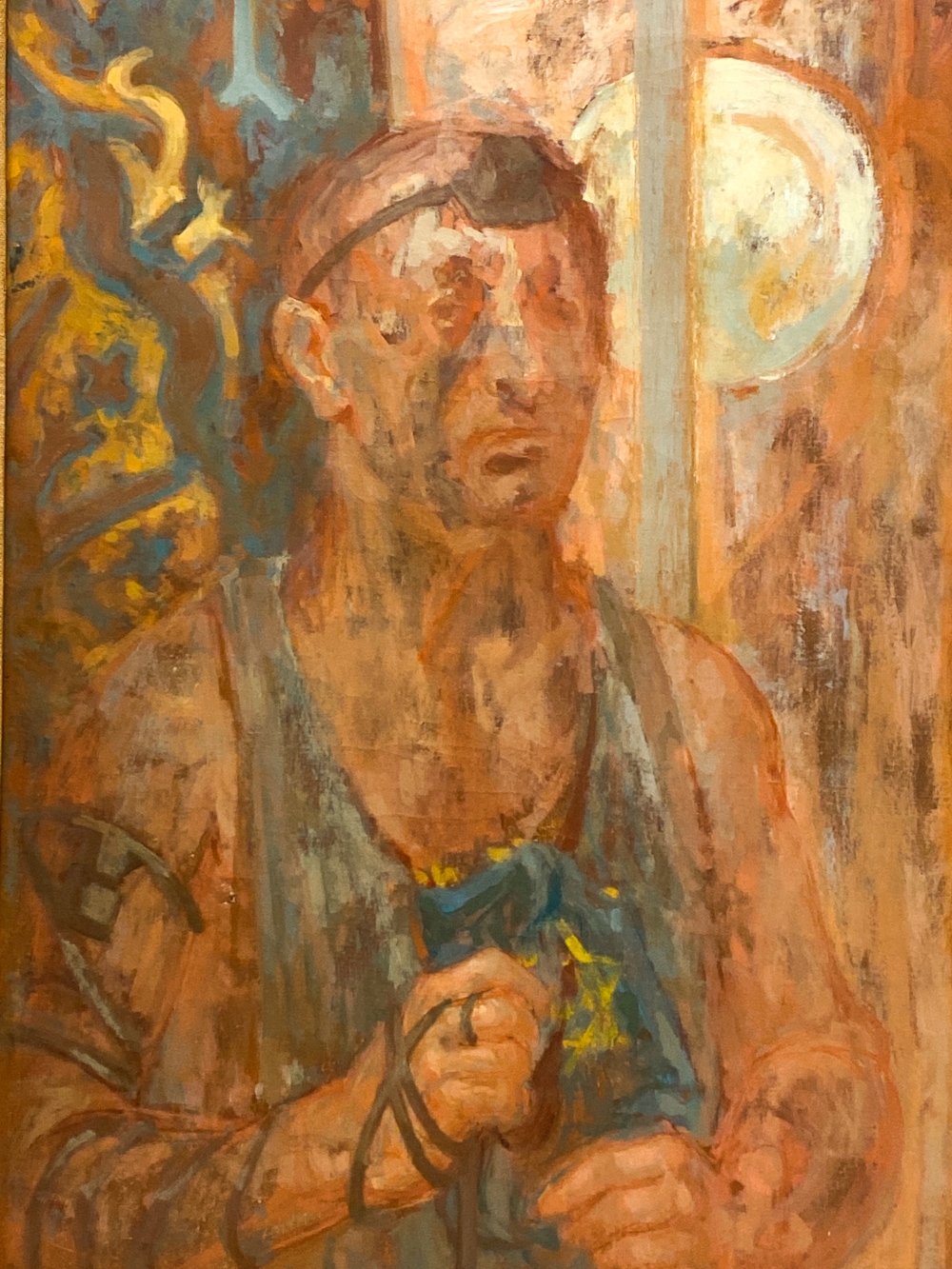 Stephen Greene | PORTRAIT OF HASIDIM O/C | MutualArt