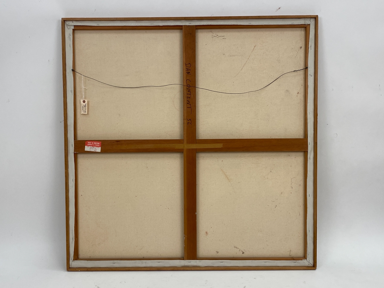 Daniel Content | LARGE ABSTRACT O/C (1956) | MutualArt