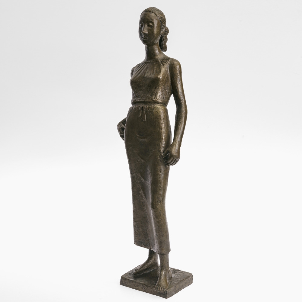 Artwork by Gerhard Marcks, Amazon, Made of Bronze