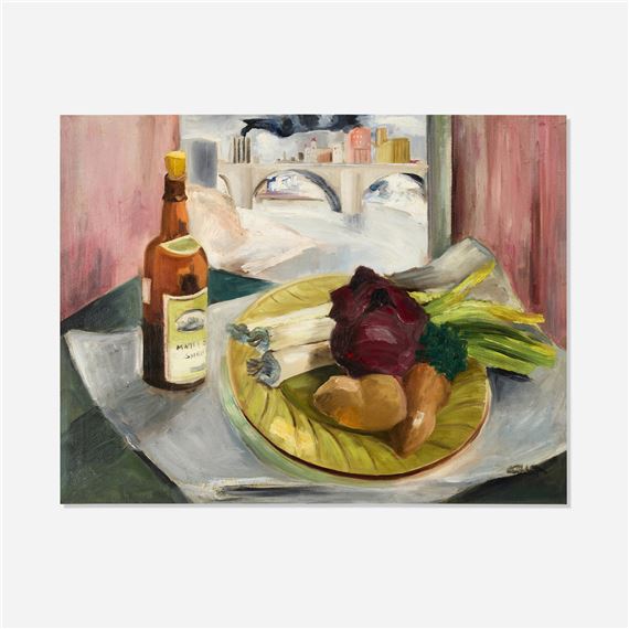 Still Life with a City View - Emily Abbott Nordfeldt