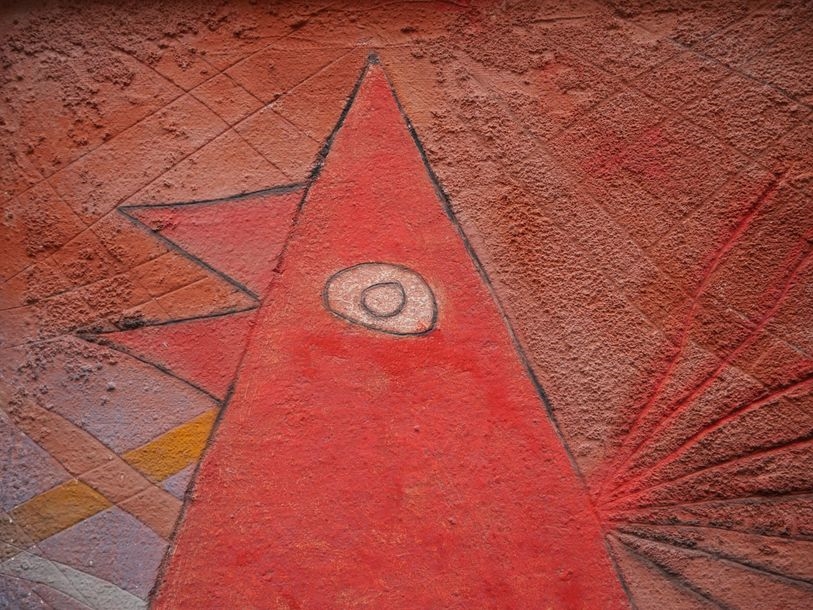 Artwork by Teódulo Rómulo, Composition, Made of Mixed media on chipboard