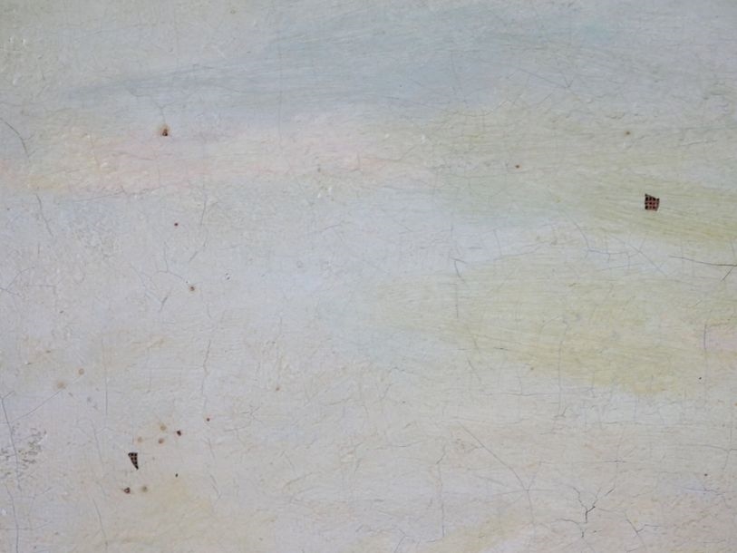 Artwork by André Suréda, Animated lake landscape, Made of Oil on canvas