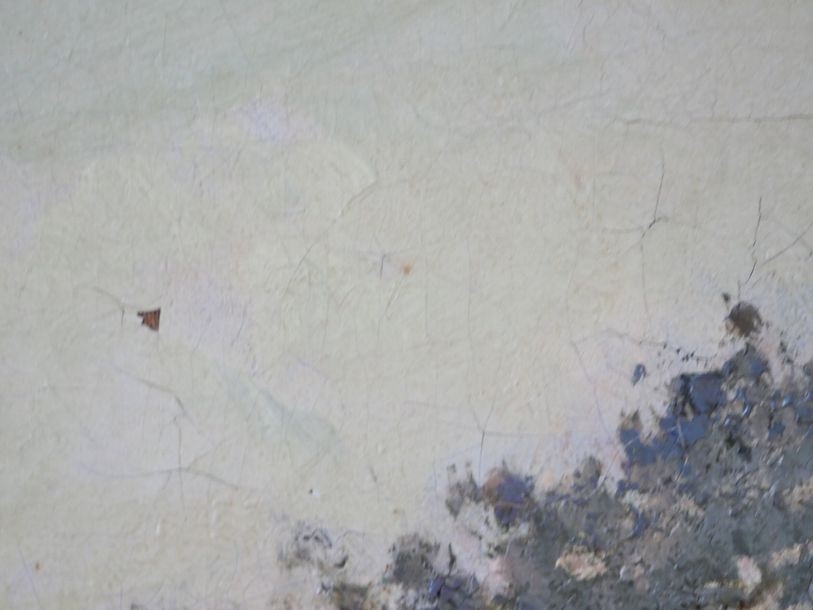 Artwork by André Suréda, Animated lake landscape, Made of Oil on canvas