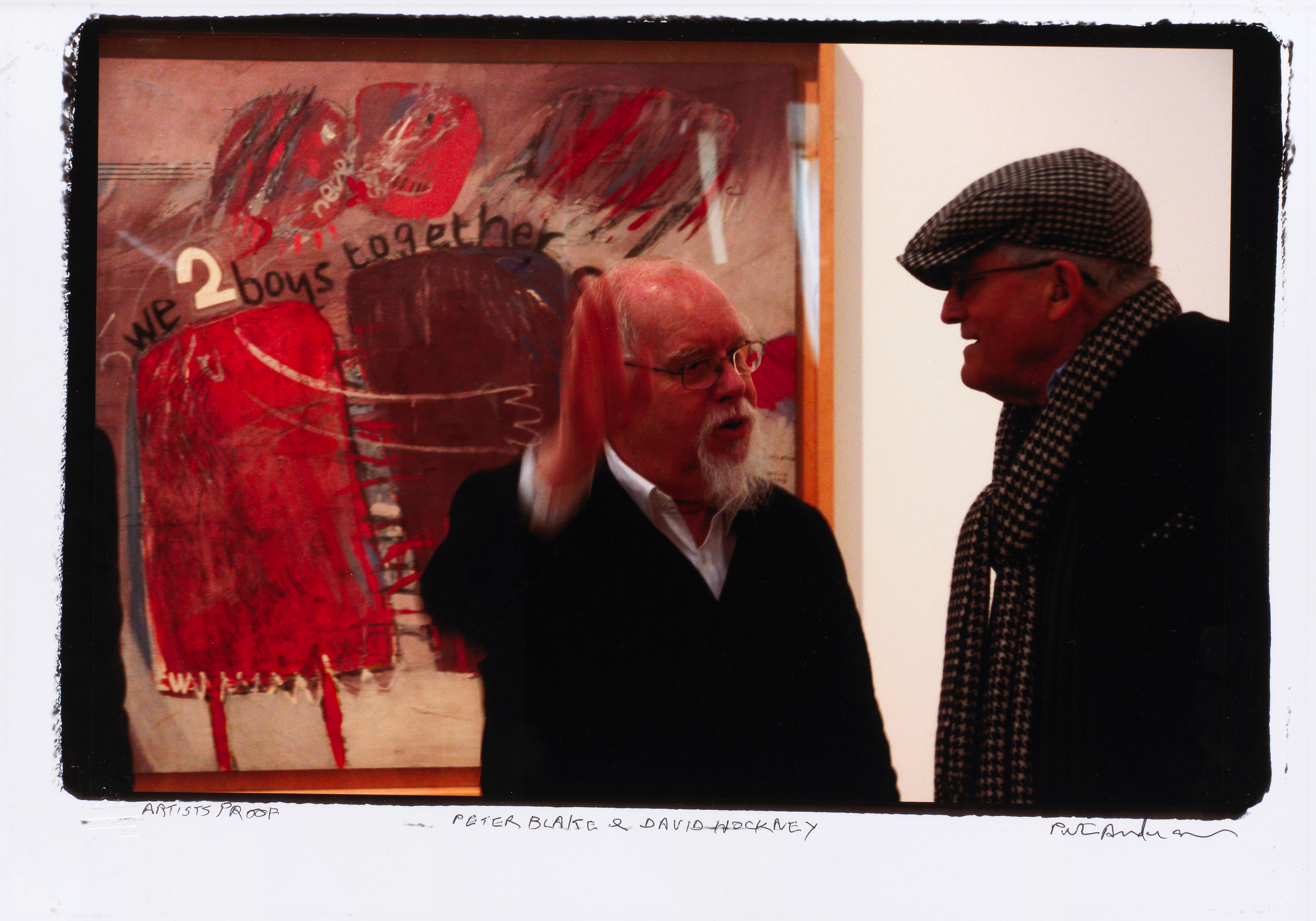 Peter Anderson | Peter Blake & David Hockney (2009) | MutualArt