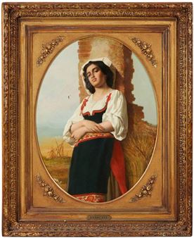 The wheat harvest - Modesto Faustini