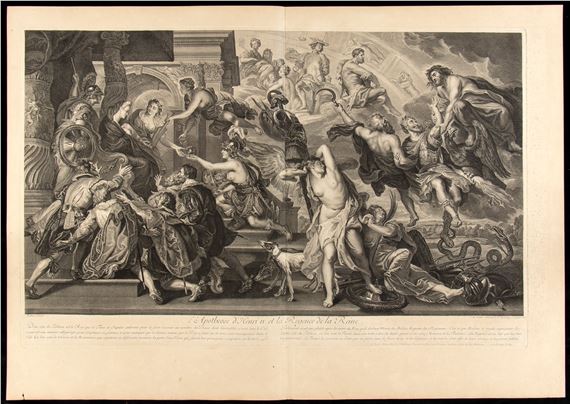 L'Apotheose d'Henri IV et la Regenece de la Reine by Jean-Marc Nattier