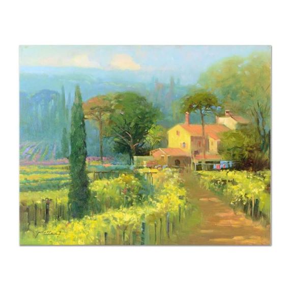 Lone Cypress by Ming Feng