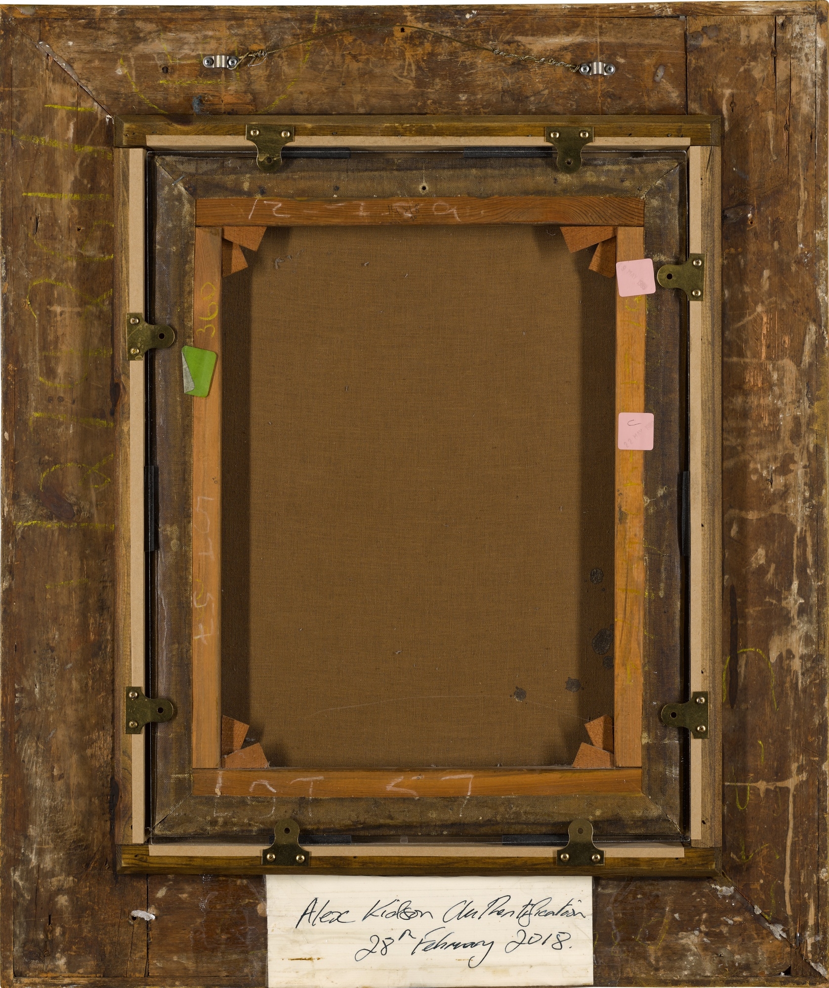 Artwork by George Romney, A study of the head of an officer for 'The Death of General Wolfe, Made of oil on canvas