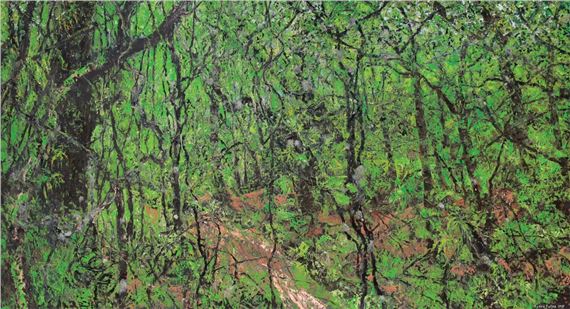 A Narrow Path In The Heart Of The Jungle (Jalan Setapak Di Tengah Rimba - Gusti Agung Mangu Putra