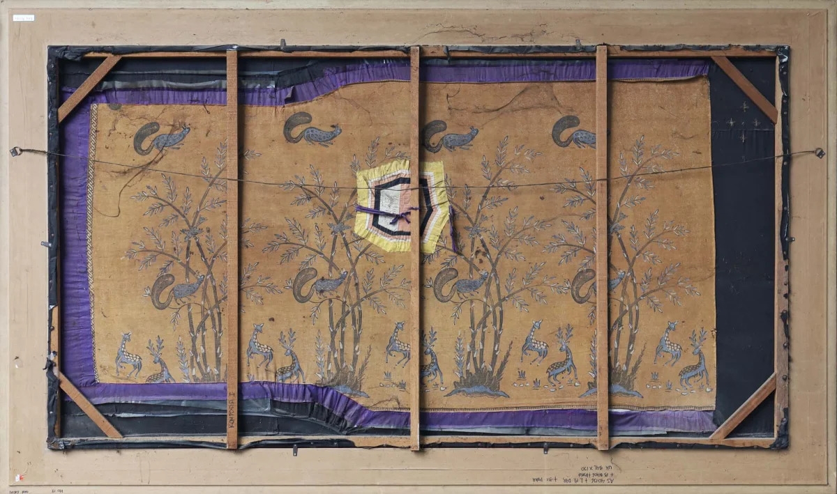 Artwork by Itji Tarmizi, Abstract, Made of Stitchery/quilts artwork painting