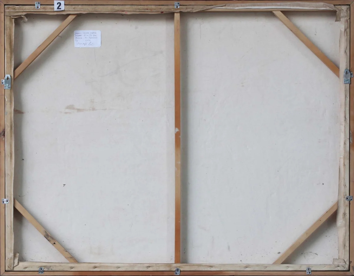 Artwork by Suwaji, Champion Horse (Kuda Juara, Made of Oil On Canvas