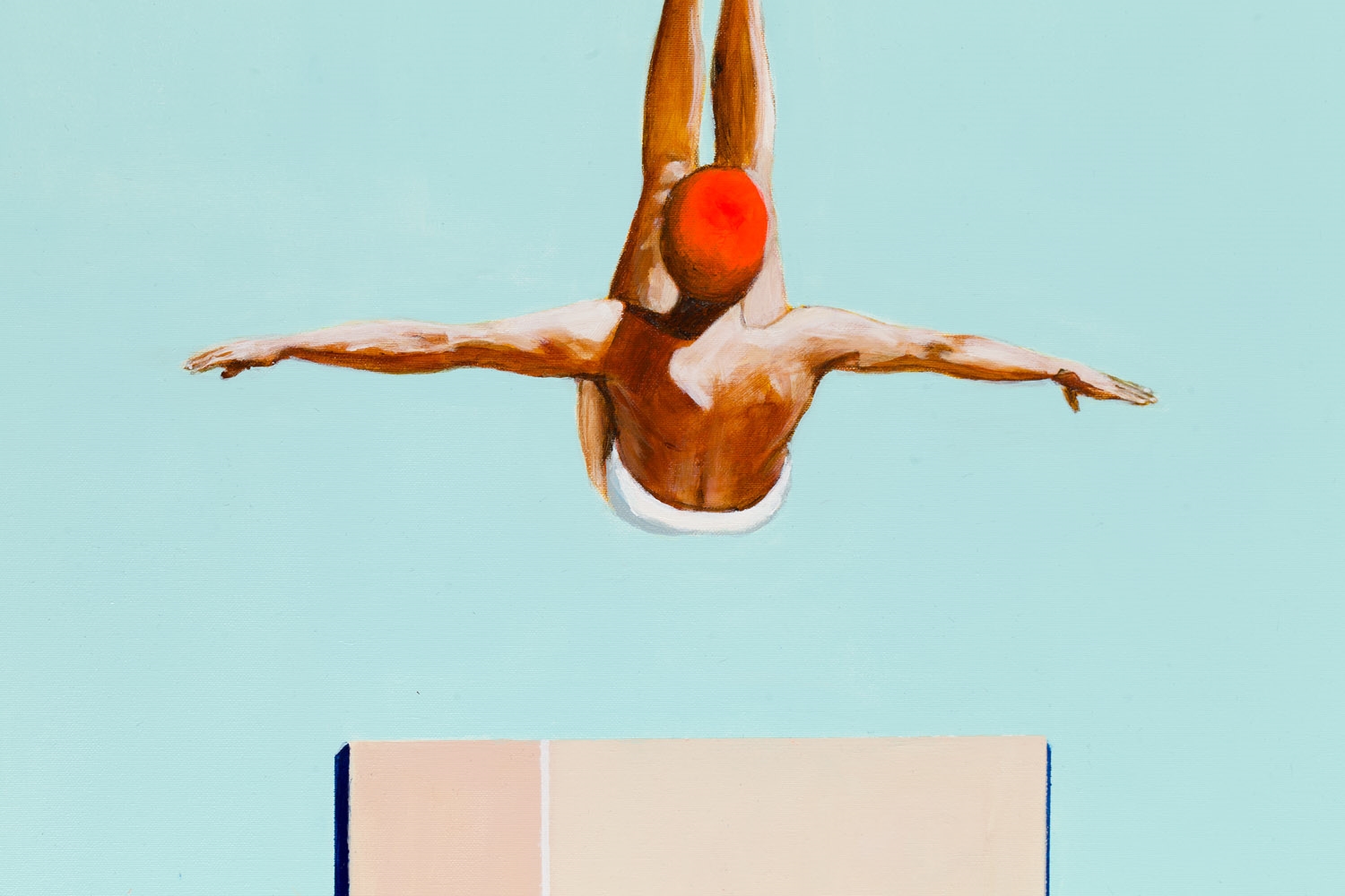 Artwork by Renata Magda, Silence XXII, Made of acrylic/canvas