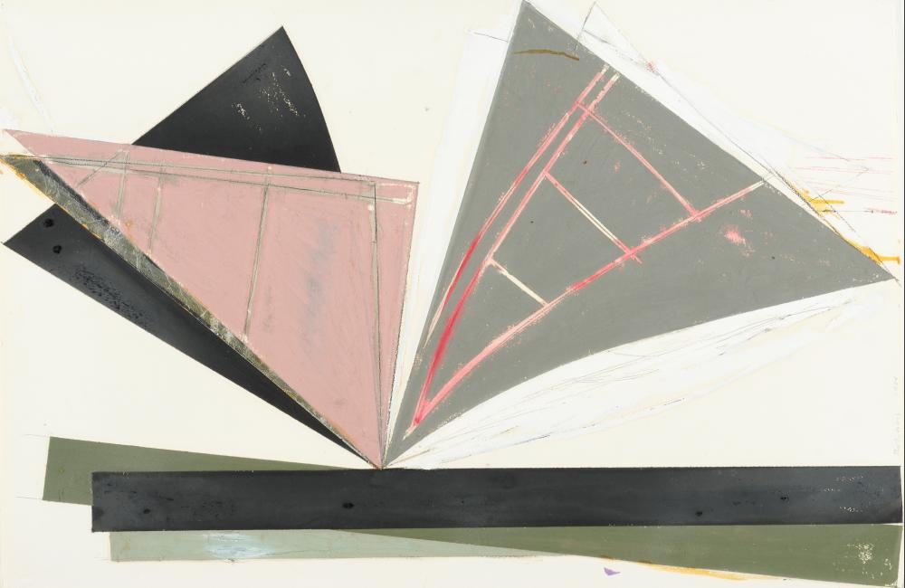 Artwork by Bruce Robbins, Los von 3 Collagen, Made of Collages