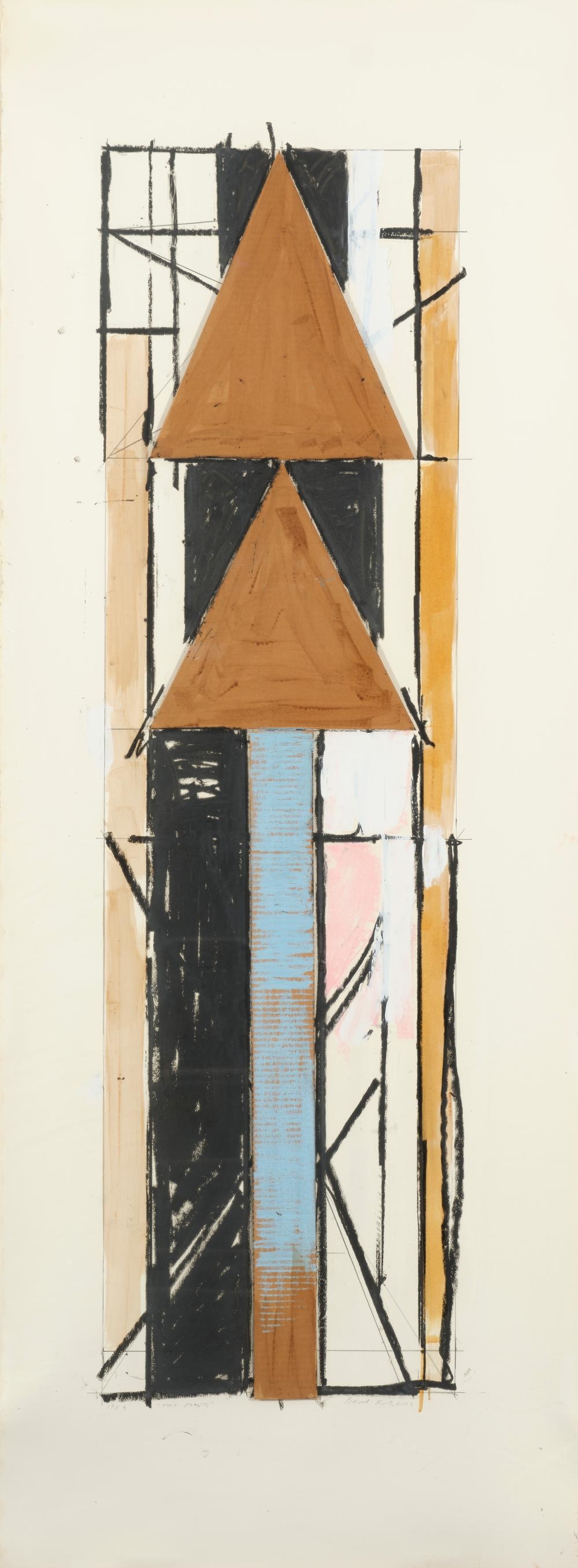 Artwork by Bruce Robbins, Los von 3 Collagen, Made of Collages