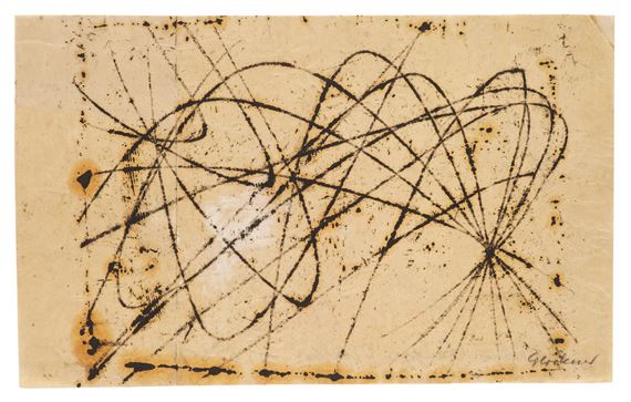 Ohne Titel by Hermann Glöckner, 1959