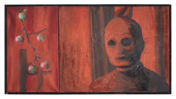 Ungleiches Diptychon by Bettina Semmer, 1985