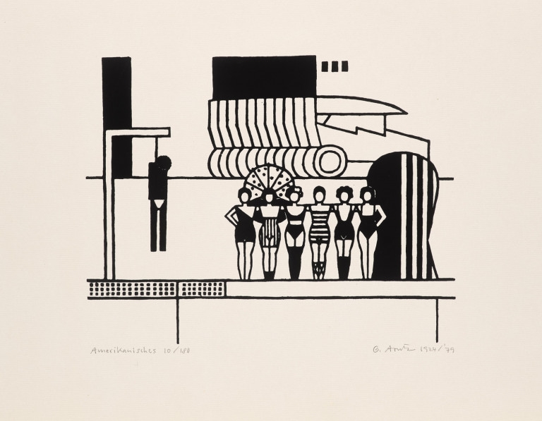 Artwork by Gerd Arntz, 3 Arbeiten, Made of woodcuts