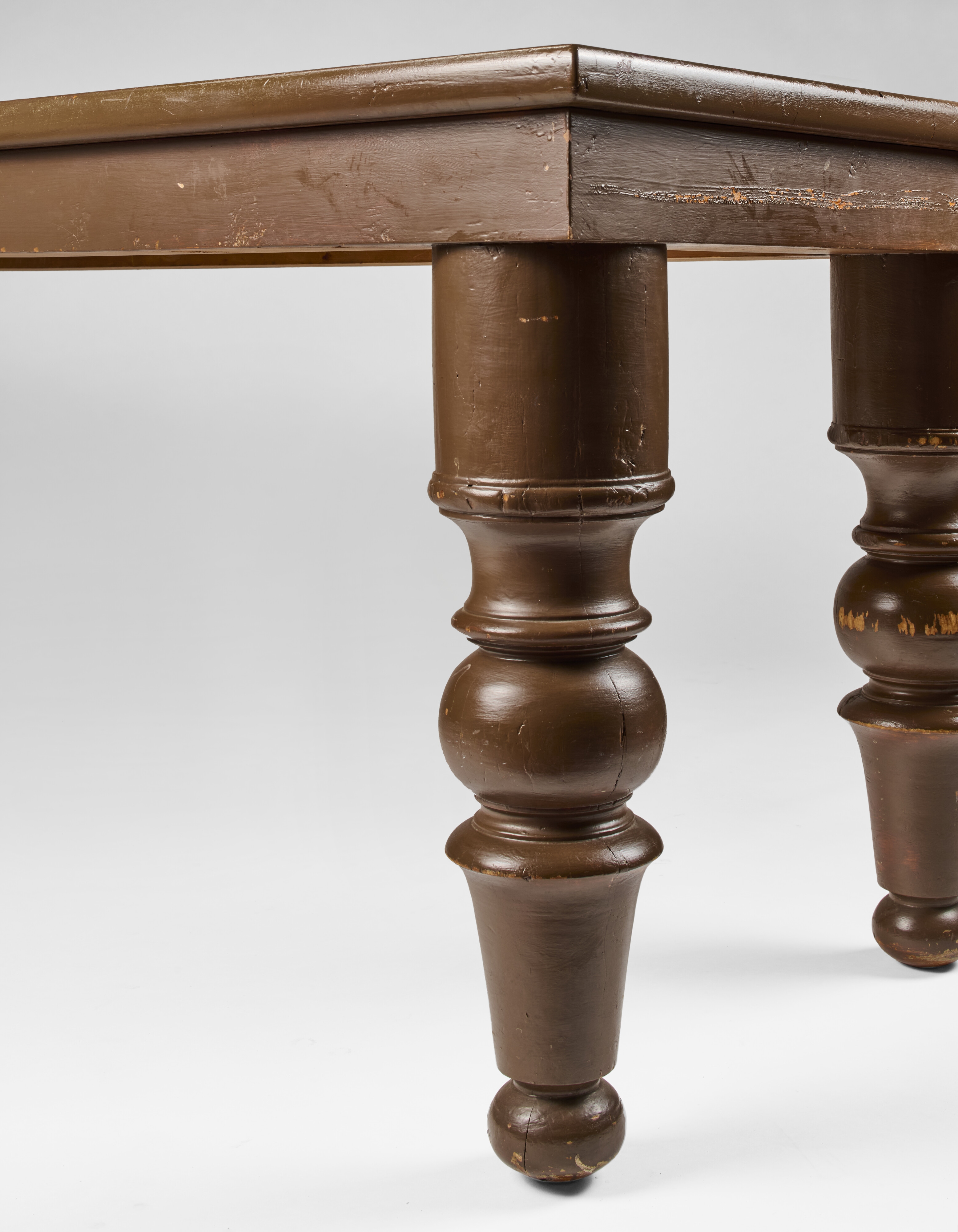 Andrea Branzi | Large ready-made table modified by the artist and used ...