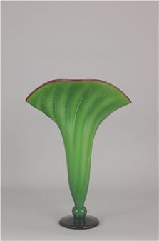 Art Glass Fan Vase - Rick Strini