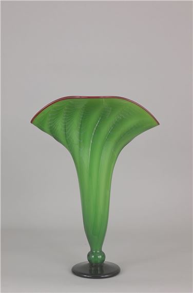 Art Glass Fan Vase - Rick Strini