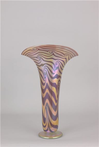 Art Glass Fan Vase - Rick Strini