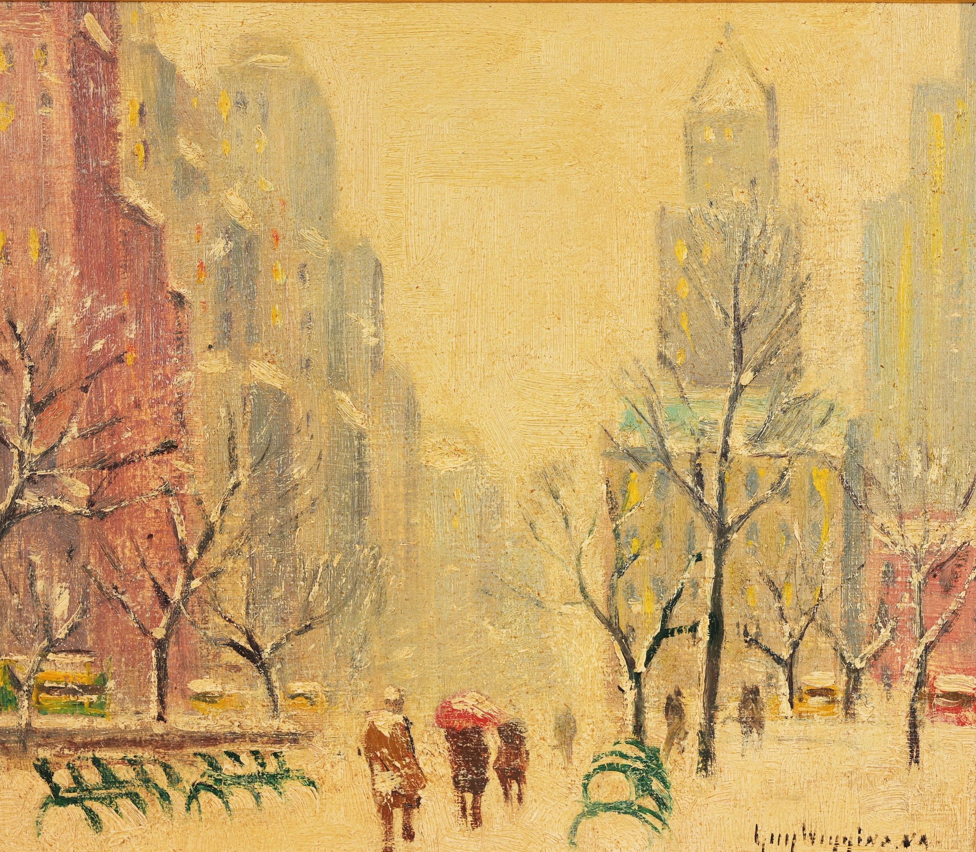 Guy Carleton Wiggins | Winter in Central Park | MutualArt