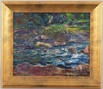 Ventura River in Spring - John August Dominique