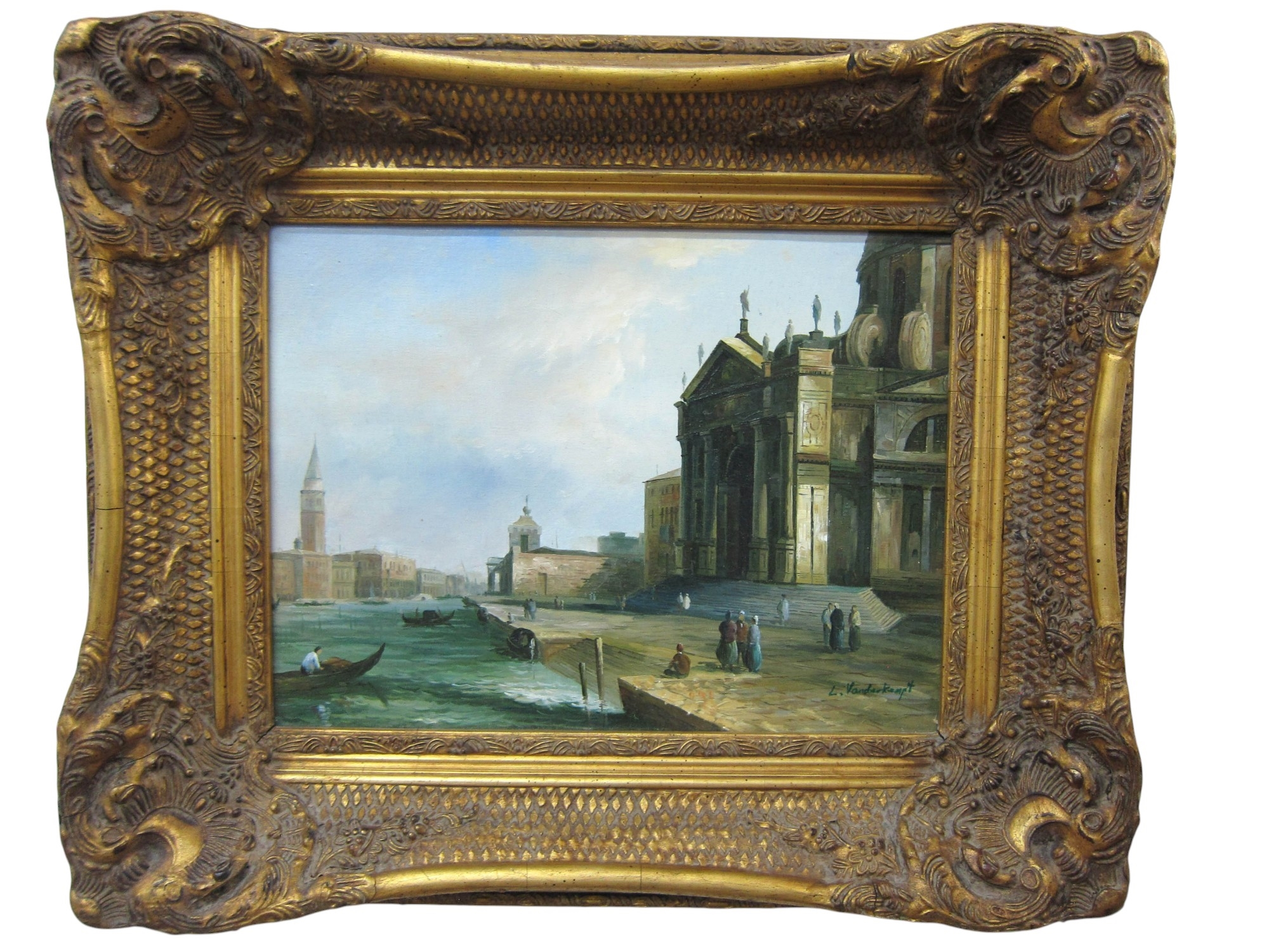 Artwork by L. Vanderkempt, Venise, Made of oil on canvas