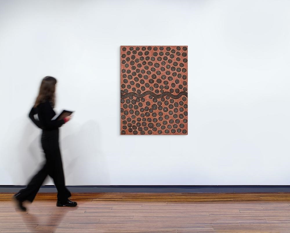 Joseph Jurra Tjapaltjarri | ROCKHOLE SITE OF TARKUL (Circa 1950 ...
