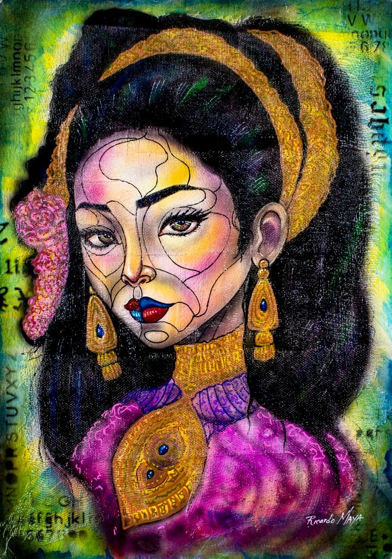 Ricardo Maya | Portrait of Woman | MutualArt
