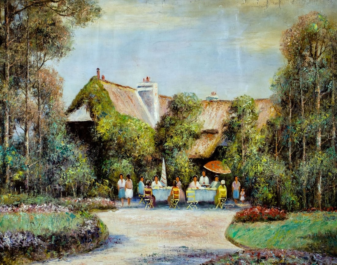 J. Colletti | Yard Scene | MutualArt