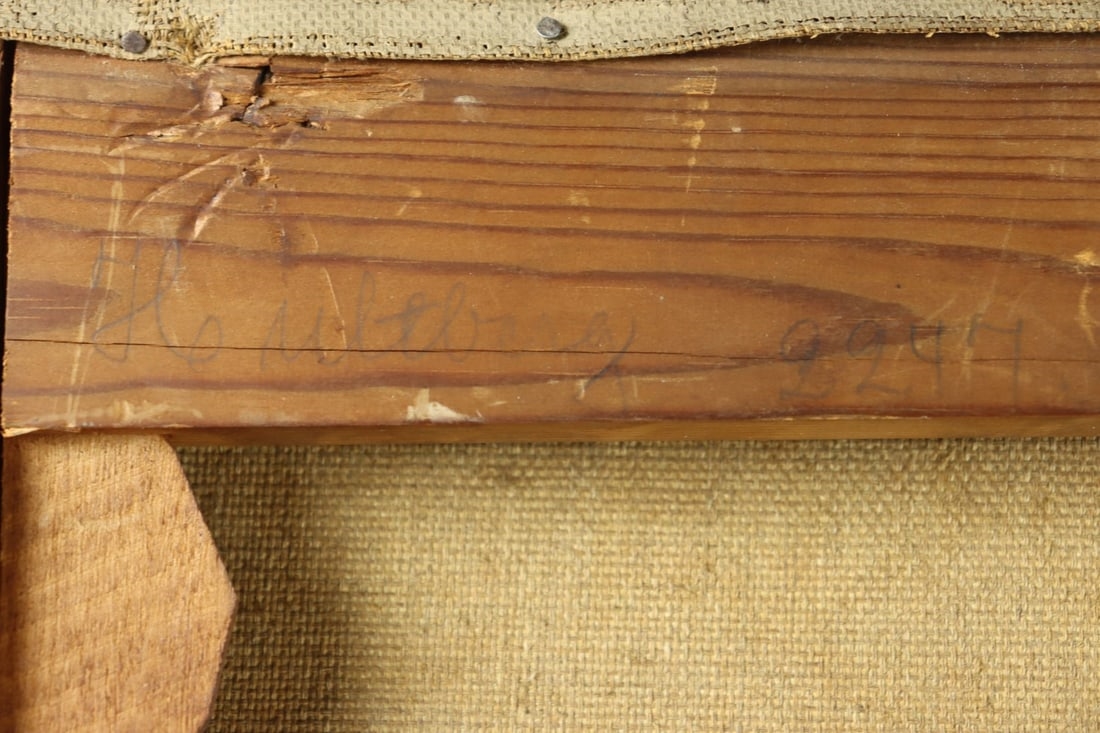 Artwork by Knut Sprengel, Bathing Nudes, Made of oil on canvas