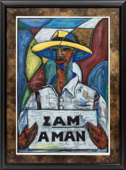 George Hunt | I AM A MAN No. 1 | MutualArt