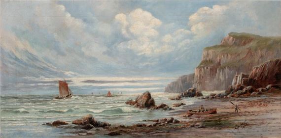 CHARLES WESTLEY NICHOLSON (1886-1965) CALIFORNIA O/C - Charles Wesley Nicholson