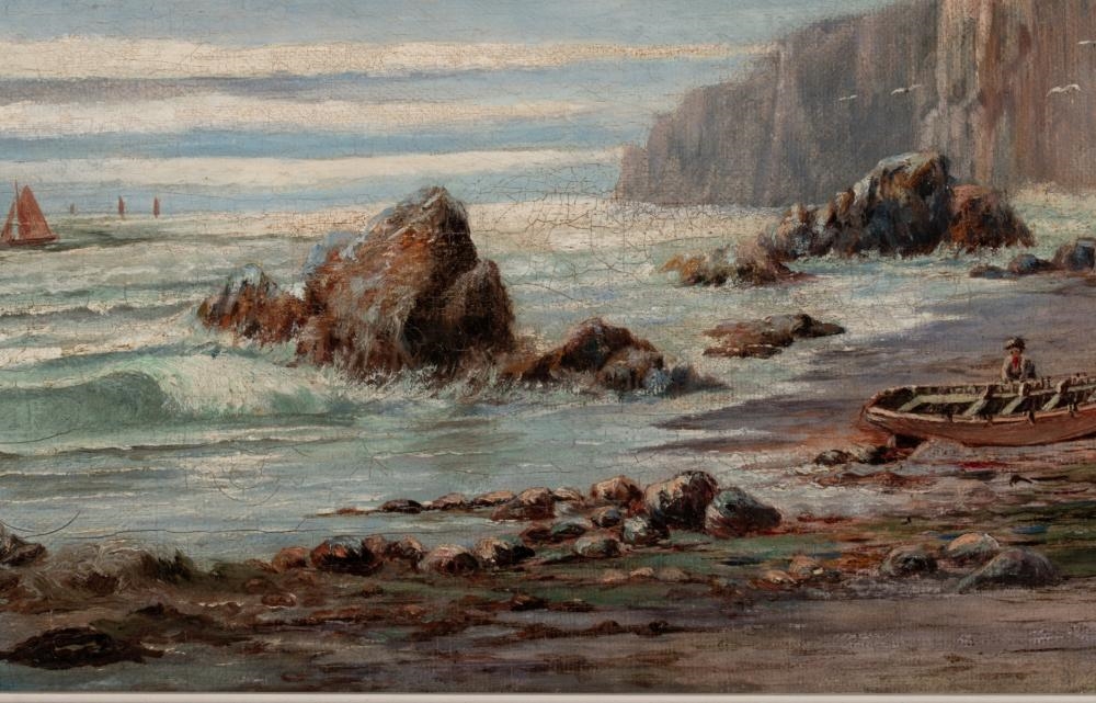 Artwork by Charles Wesley Nicholson, CHARLES WESTLEY NICHOLSON (1886-1965) CALIFORNIA O/C, Made of Canvas