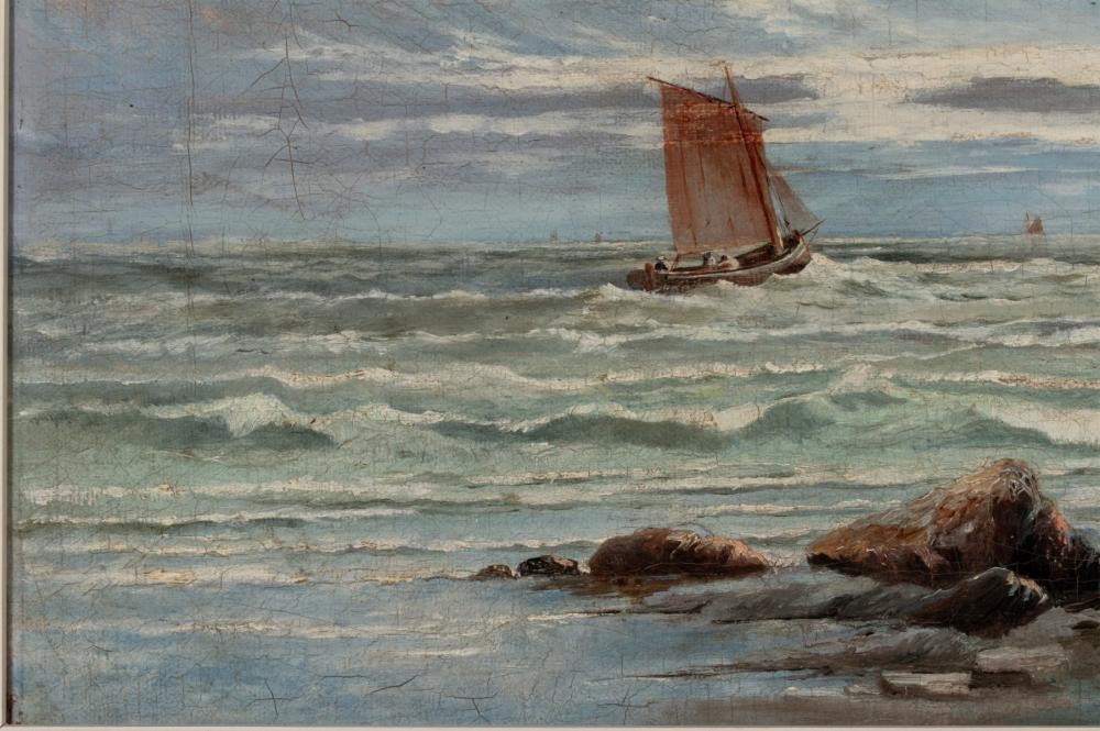 Artwork by Charles Wesley Nicholson, CHARLES WESTLEY NICHOLSON (1886-1965) CALIFORNIA O/C, Made of Canvas