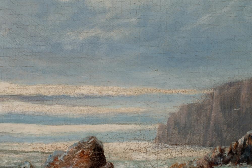 Artwork by Charles Wesley Nicholson, CHARLES WESTLEY NICHOLSON (1886-1965) CALIFORNIA O/C, Made of Canvas