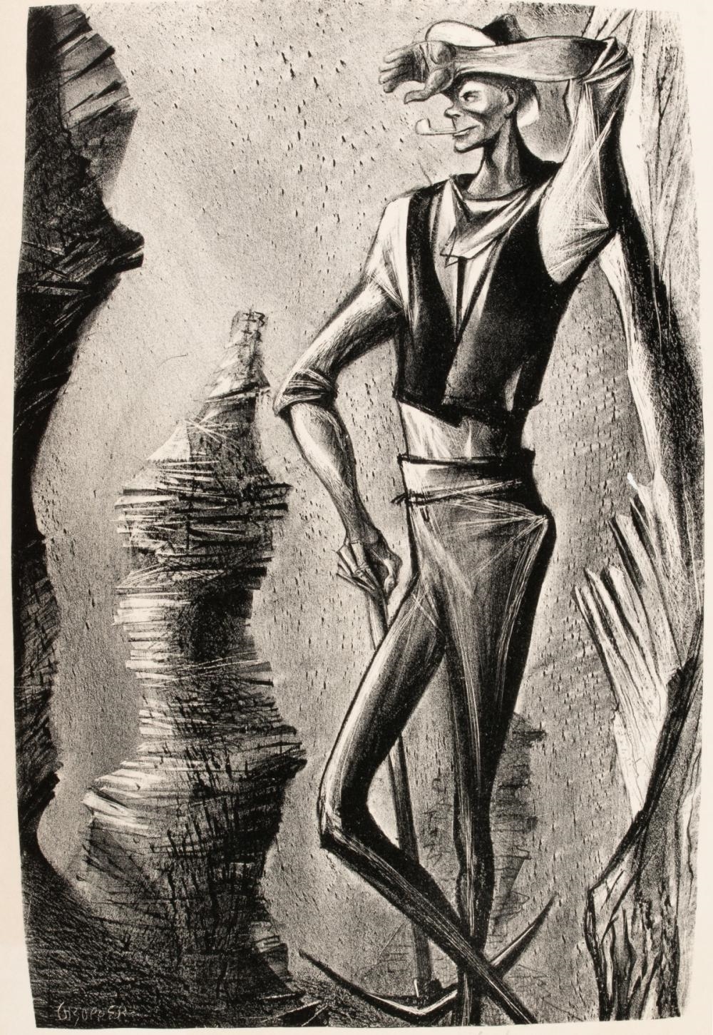 William Gropper | WILLIAM GROPPER (1897-1977) PENCIL SIGNED LITHOS (3 ...