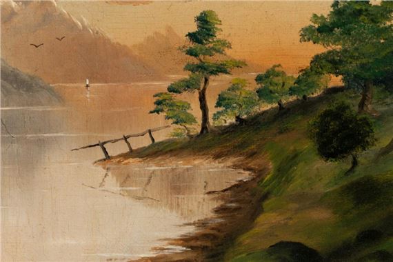 Henry Herman Cross | OIL ON CANVAS ATTRIBUTED HENRY H. CROSS (1837-1918 ...