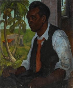 MANNER OF LOIS MAILOU JONES (1905-1998) OIL/CANVAS BOARD - Lois Mailou Jones