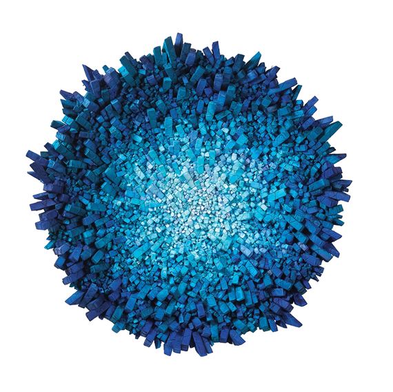 Aggregation 17-DE110 Star 35 by Chun Kwang-Young, 2017