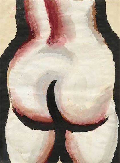 Standing nude by Edward Hagedorn, circa 1930