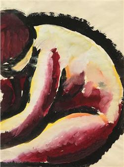 Seated woman - Edward Hagedorn