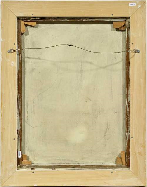 Artwork by Juan Melé, Abstract composition, Made of Oil on canvas