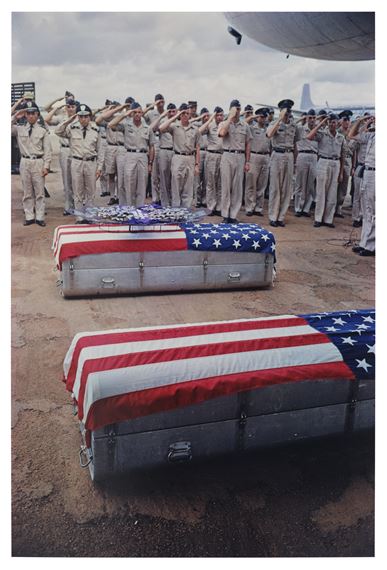 Tan Son Nhut, Saigon, July 20 by Larry Burrows, printed 1997